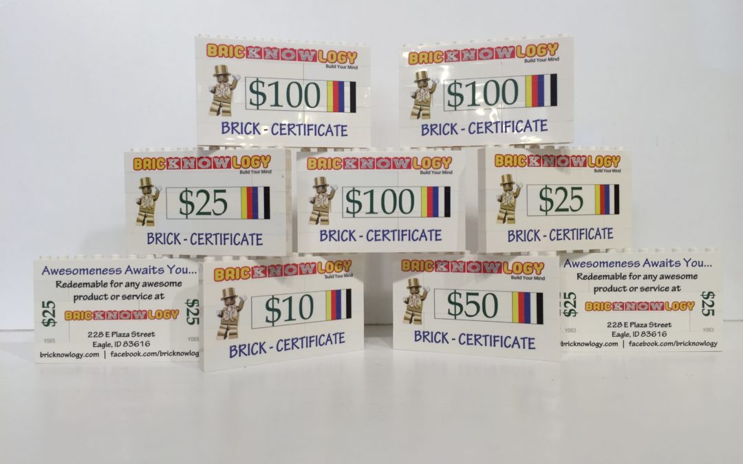 Brick Certificates 1