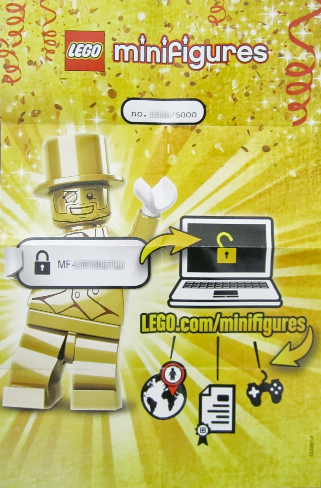 Lego mr store gold for sale
