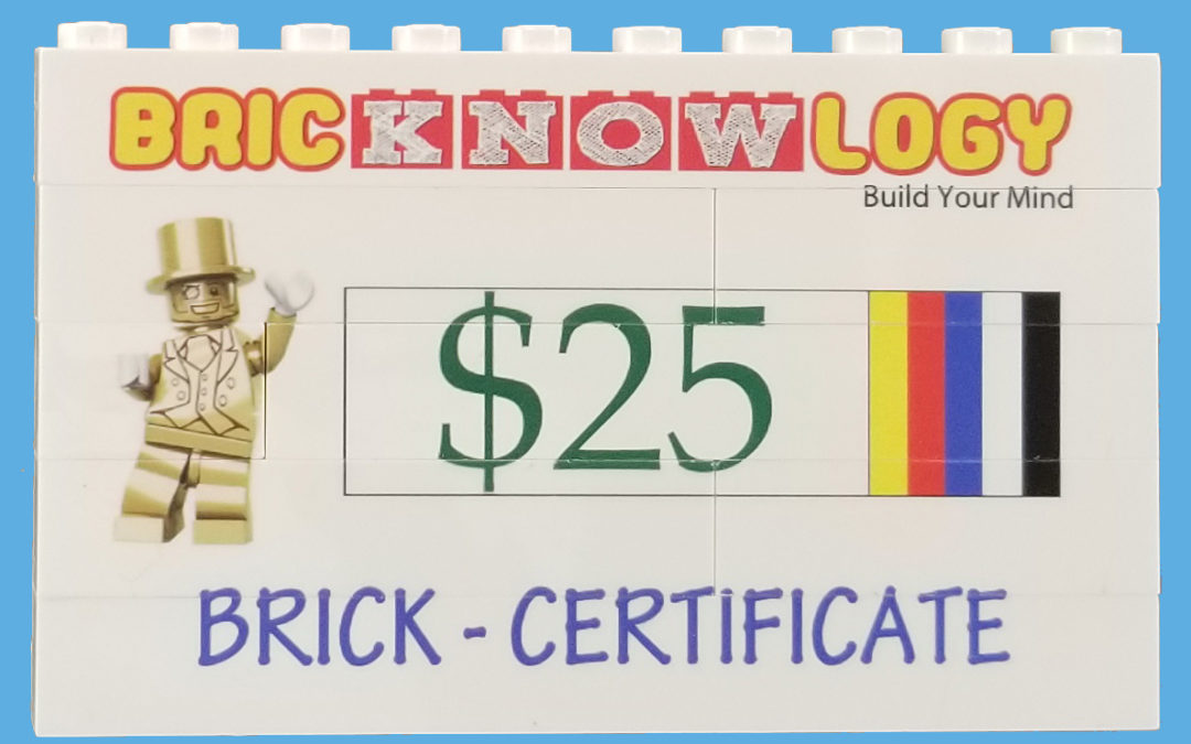 Brick Certificates 25