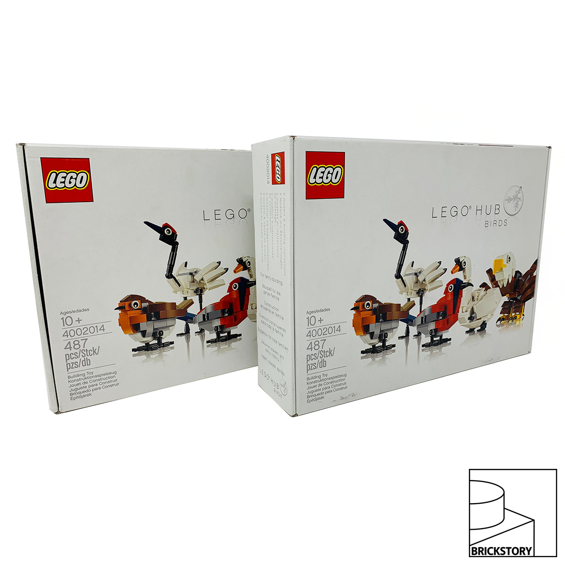 4002014 LEGO HUB Birds | BRICKNOWLOGY - Build Your Mind